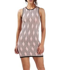 Topshop geo jacquard minidress